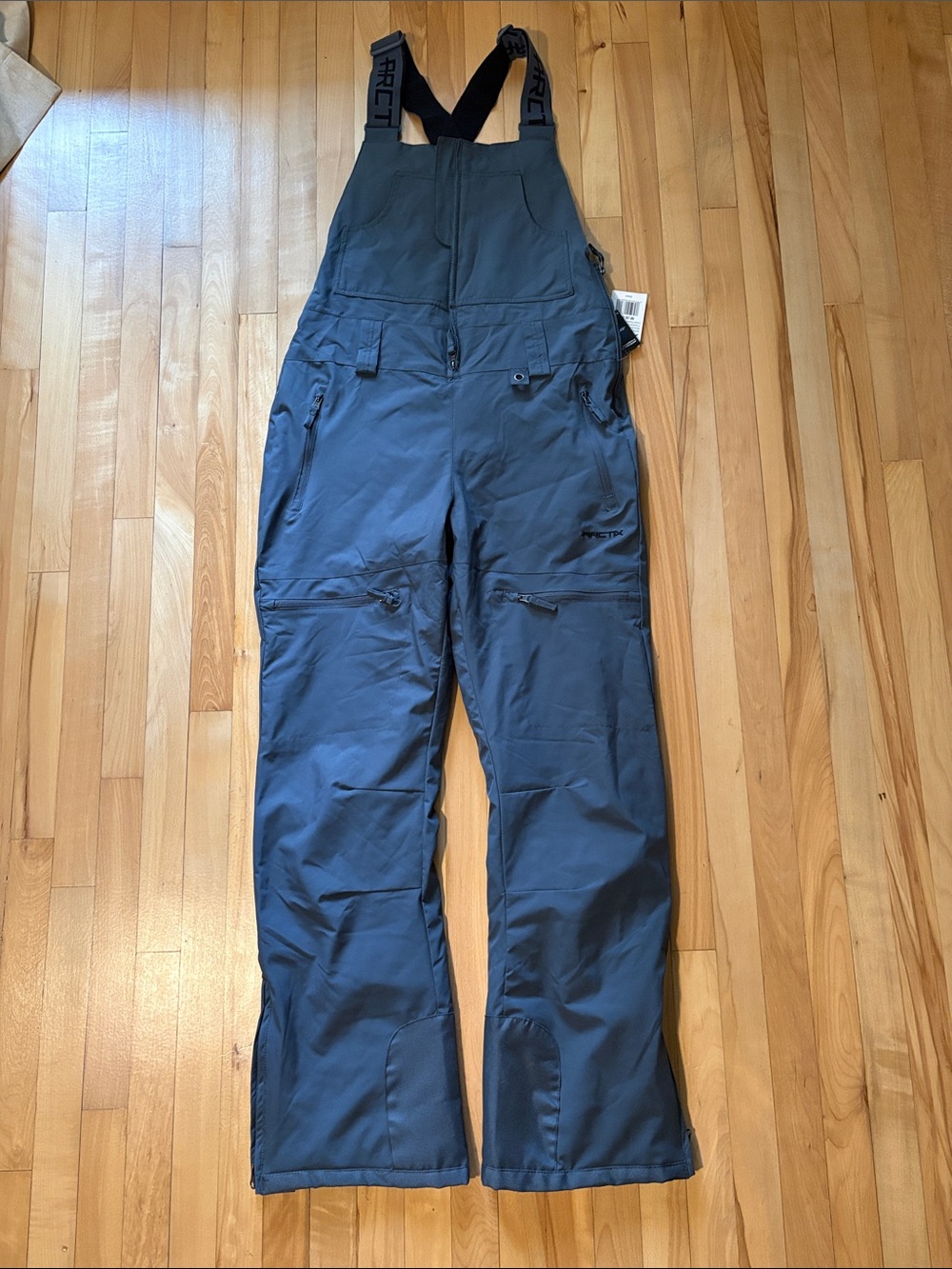 Arctix Women's Slate-Blue Wide Leg Snow Bibs